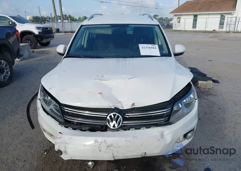 2013 Volkswagen Tiguan Se из США, поврежденный, VIN WVGAV7AX5DW545202
